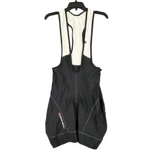 Garneau Cycling Bib Shorts Padded Compression Bike Racing Black White S Mens